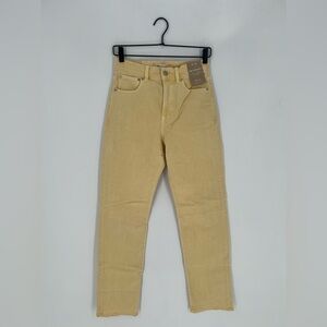 Madewell The 90s Straight Leg Garment Dyed Jeans